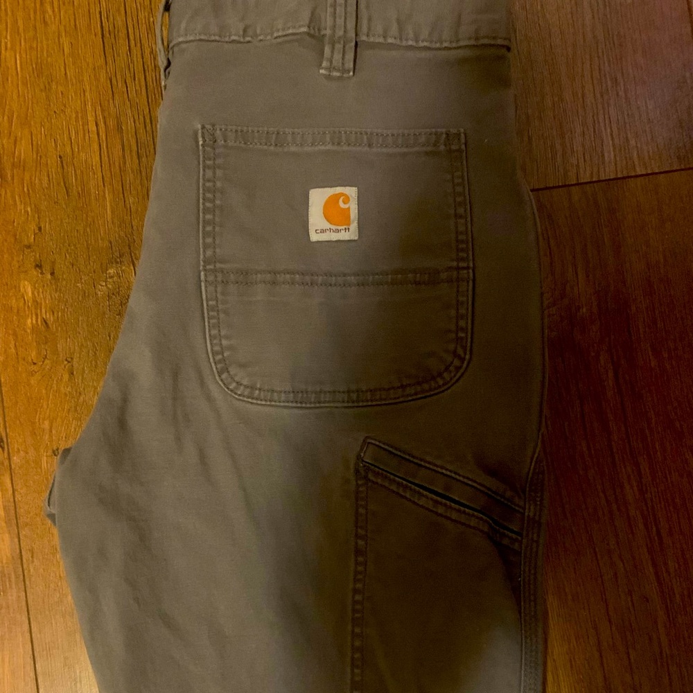 Gray 34x30 Carhartt pants cargo